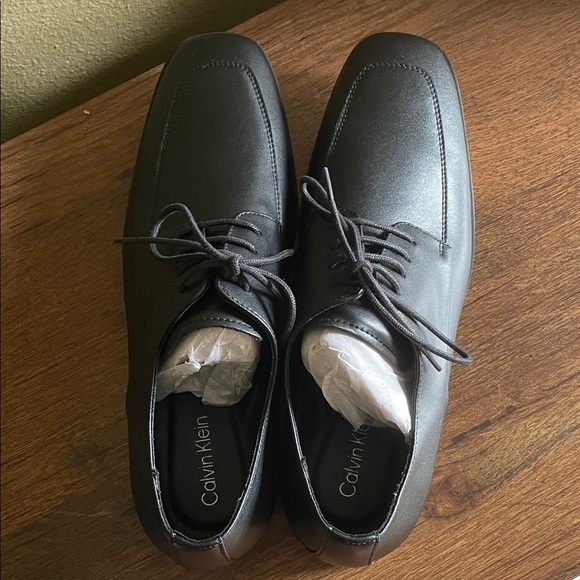 Calvin Klein Black Oxford Shoes